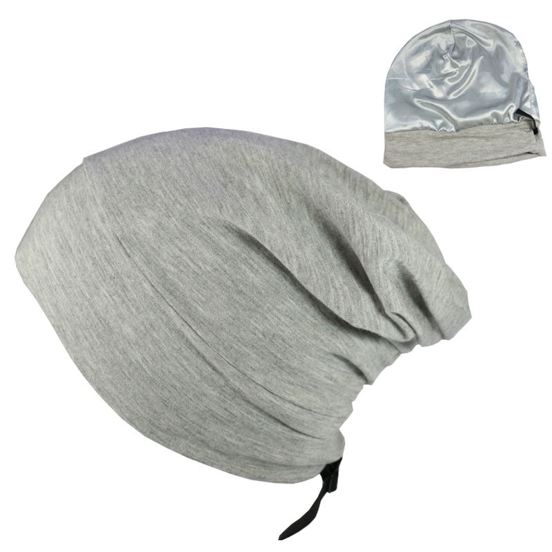 mens satin lined cap adjustable hair protection hat
soft satin interior cap reduce hair breakage men
casual adjustable hat lightweight spring autumn wear
stylish mens cap smooth lining comfortable fi