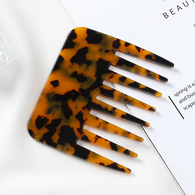 Cellulose Acetate Hair Comb – Anti-Static, Gentle on Hair & Scalp.