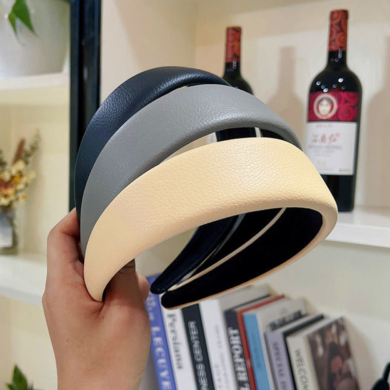 Leather U-Shape Headband
