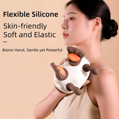 Newly Upgraded Bionic Hand Smart Shoulder & Neck Trapezius Massager