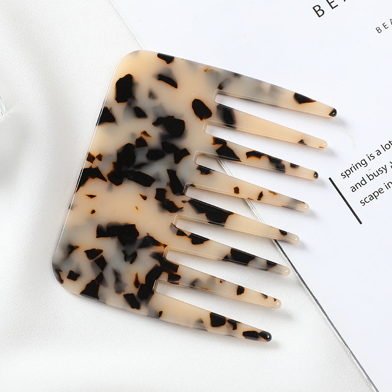 Cellulose Acetate Hair Comb – Anti-Static, Gentle on Hair & Scalp.
