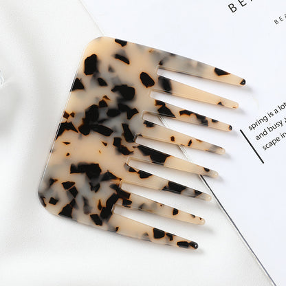 Cellulose Acetate Hair Comb – Anti-Static, Gentle on Hair & Scalp.