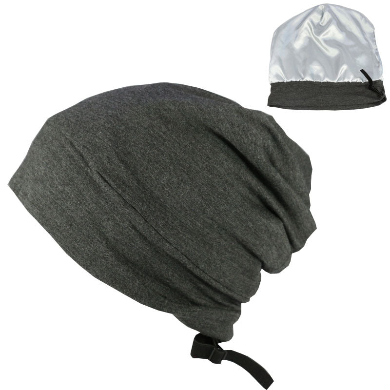mens satin lined cap adjustable hair protection hat
soft satin interior cap reduce hair breakage men
casual adjustable hat lightweight spring autumn wear
stylish mens cap smooth lining comfortable fi