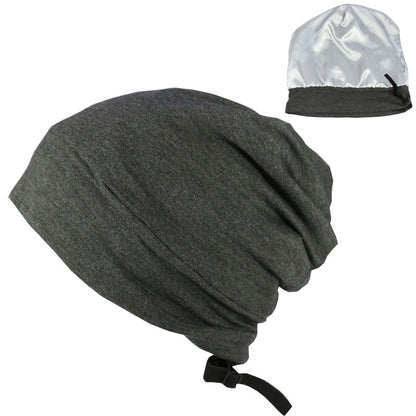 mens satin lined cap adjustable hair protection hat
soft satin interior cap reduce hair breakage men
casual adjustable hat lightweight spring autumn wear
stylish mens cap smooth lining comfortable fi