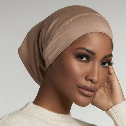 Breathable hijab tube cap with ear hole design
Non slip underscarf for secure hijab styling
Lightweight hijab cap for daily wear comfort
Easy wear tube hijab cap breathable fabric