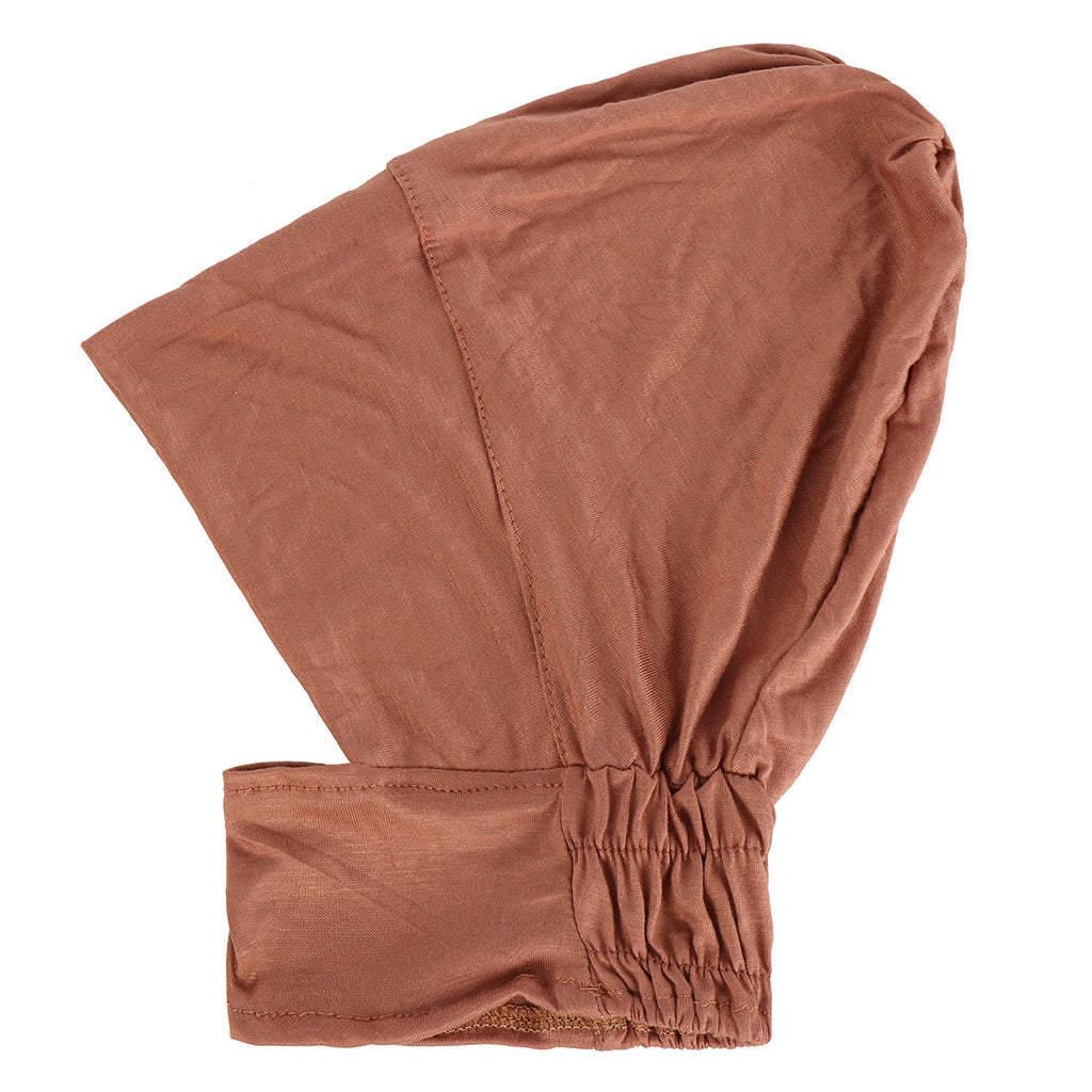 Elastic under scarf cap for women breathable hijab undercap black
Soft stretch hijab undercap non slip scarf cap for modest wear
Lightweight under hijab cap for secure scarf fit all day comfort
Breathable dome shaped hijab cap elastic fit for women daily wear
Close up of stretchy under scarf cap for smooth hijab base layer
Comfortable hijab undercap for women soft fabric non slip desig