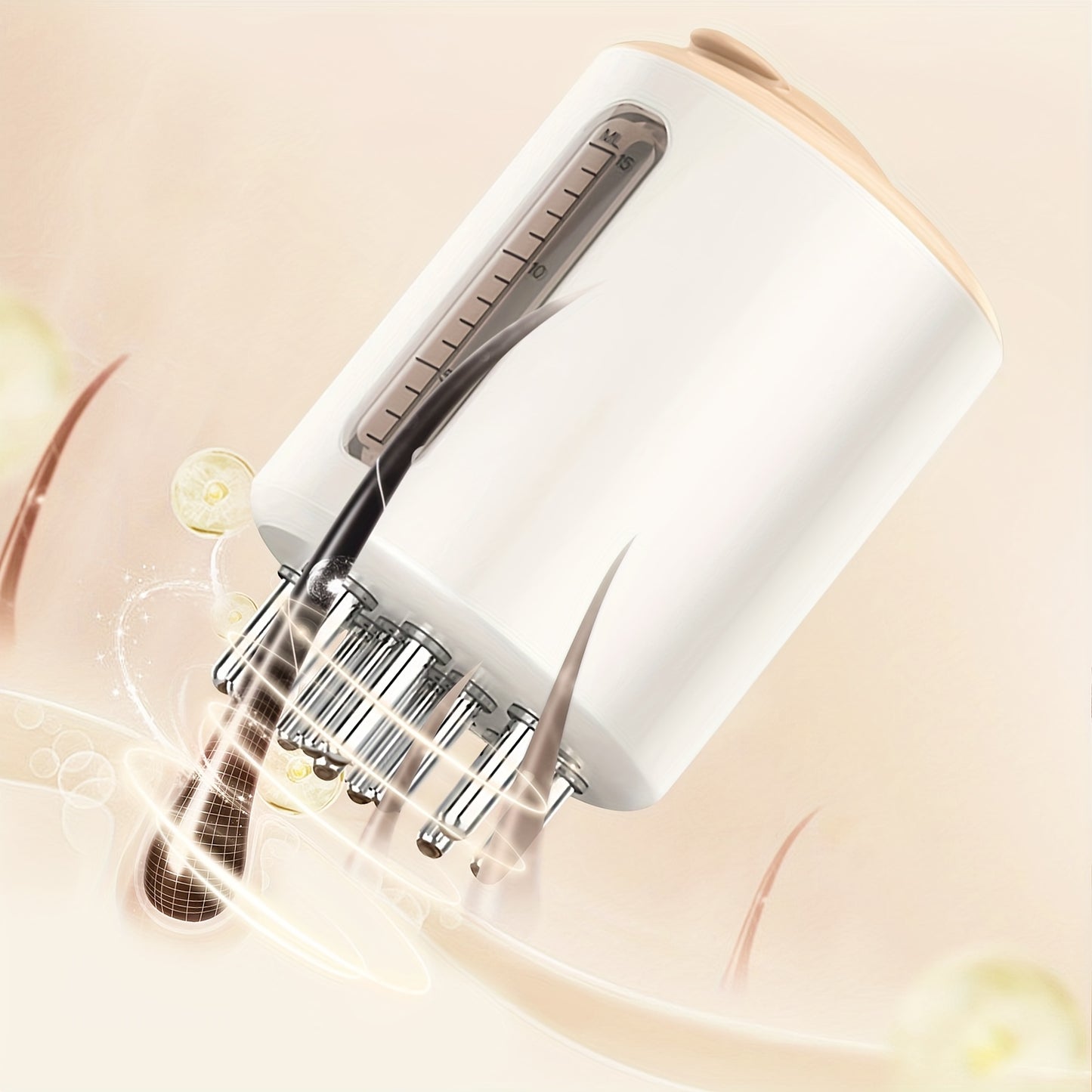 Rechargeable Scalp Massage Comb – Hair Stimulator & Oil Absorption Tool