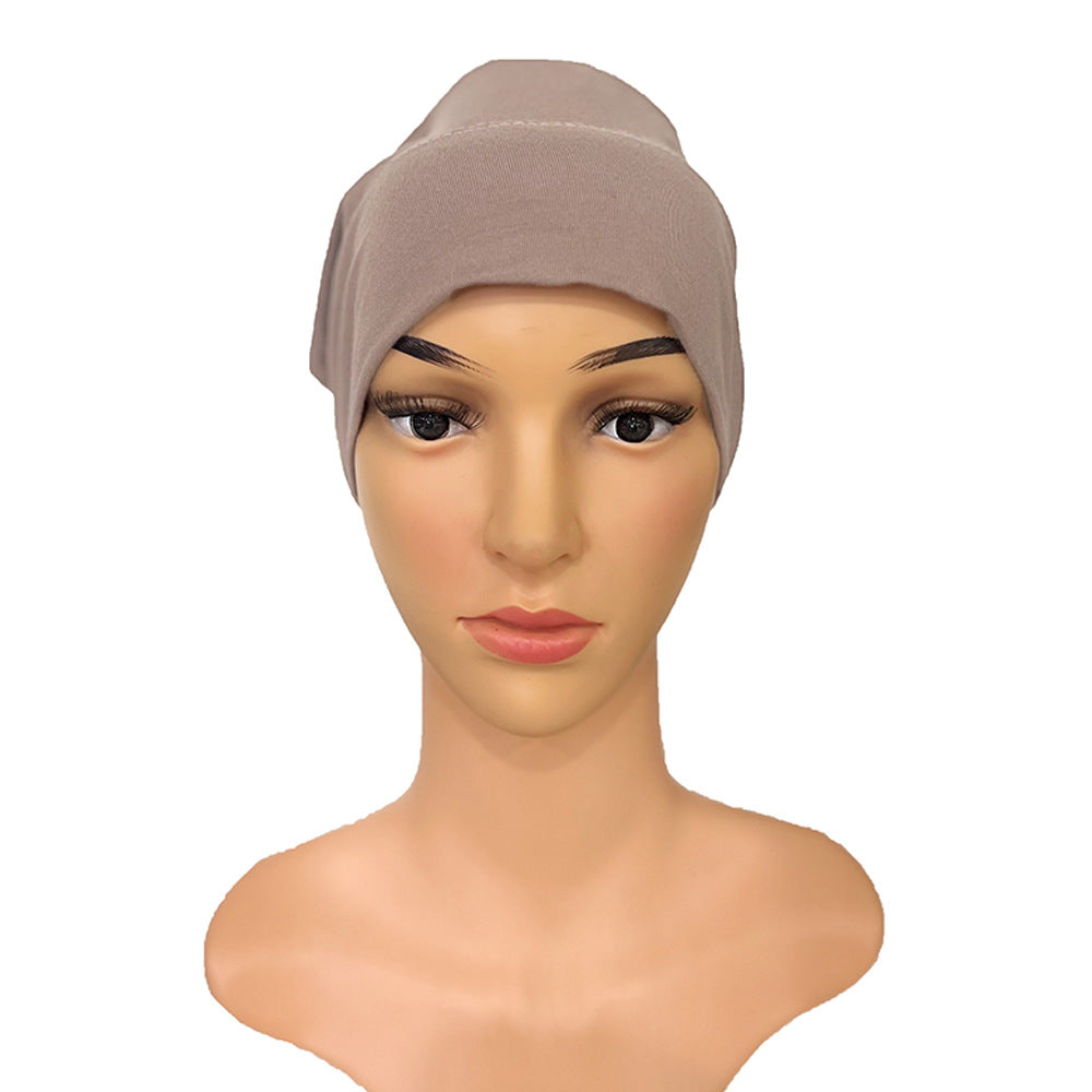 adjustable satin lace up headscarf women breathable wrap
soft lightweight headscarf modest fashion styling
satin cotton blend head wrap secure elastic fit
breathable women headscarf daily wear fashion accessory